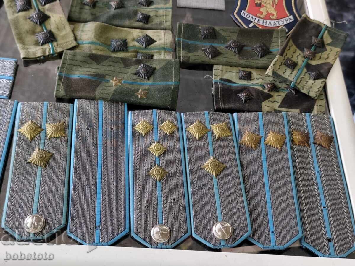 Auction  BZTs Lot of Shoulder Boards, Badge, Patch
