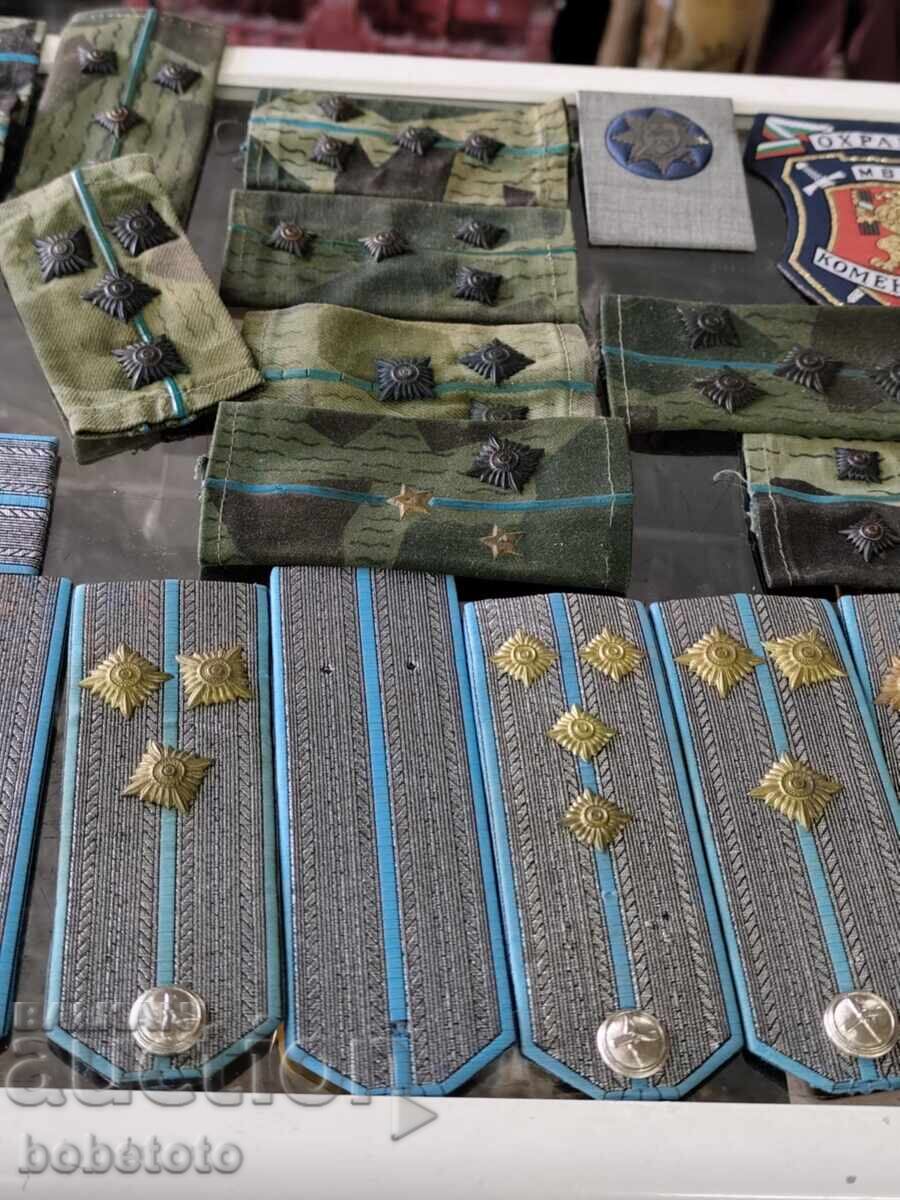 Delivery of BZTs Lot of Shoulder Boards, Badge, Patch