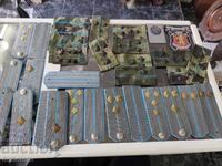 BZTs Lot of Shoulder Boards, Badge, Patch