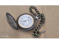 H.SERKISOFF ТУРСКИ ЧАСОВНИК СРЕБРО РЯДЪК РАБОТИ БЗЦ  !!!!