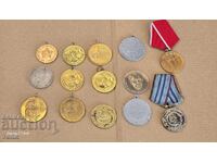 ЛОТ МЕДАЛИ РЯДЪК УНИКАТ Б З Ц  !!!!