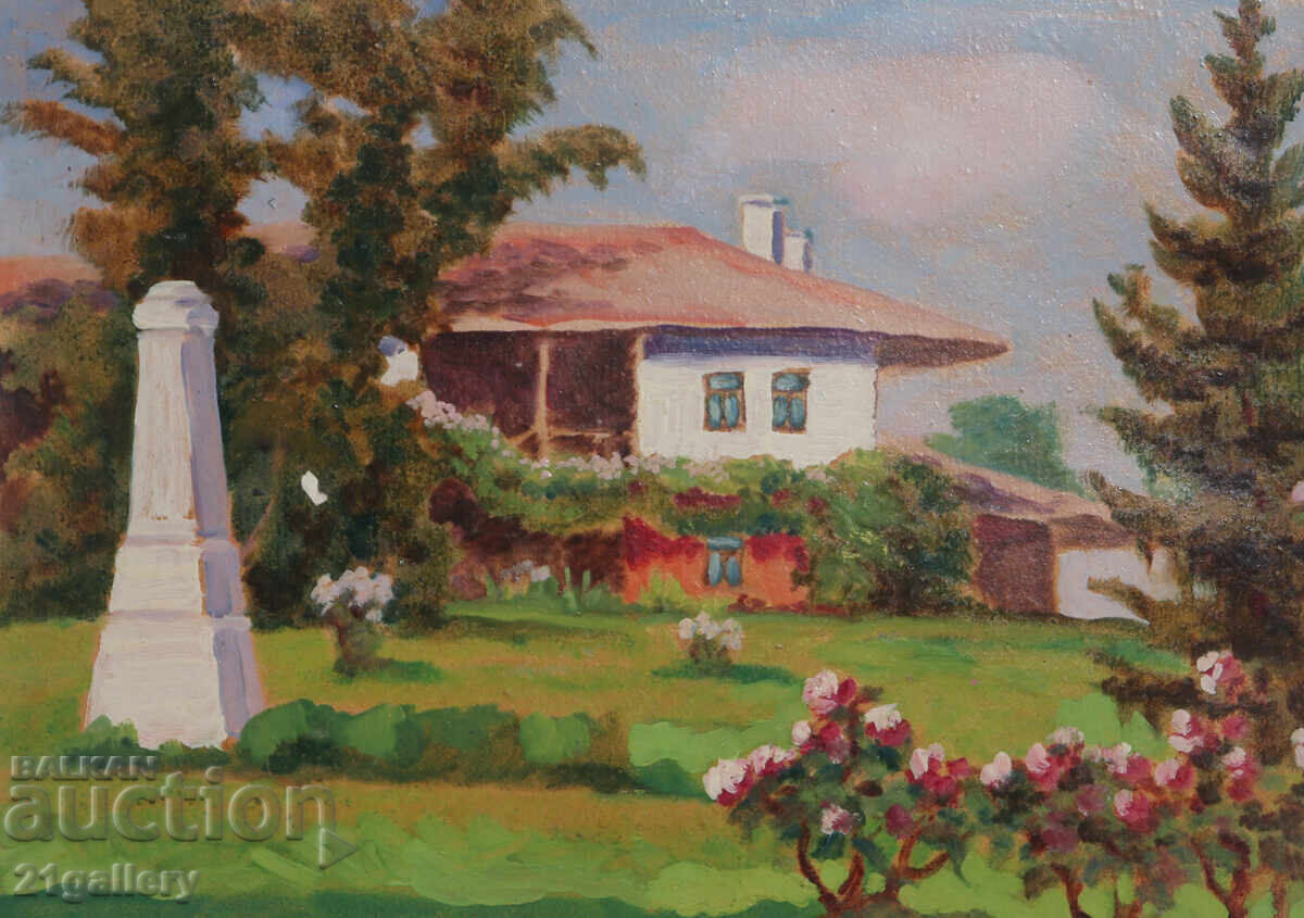 Spring Landscape Painting Oil Paints