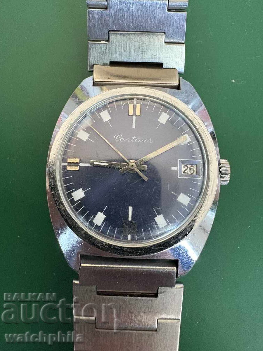 Centaur ελβετικό ανδρικό ρολόι. Λειτουργεί άψογα. Σπάνιο με τιμή 12.00 BGN | € 6.14 Centaur ελβετικό ανδρικό ρολόι. Λειτουργεί άψογα. Σπάνιο με τιμή 12.00 BGN | € 6.14
