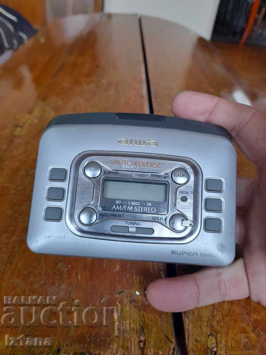 Παλιό Walkman Aiwa με τιμή 37.00 BGN | € 18.92