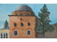 Стара картина маслени бои теке