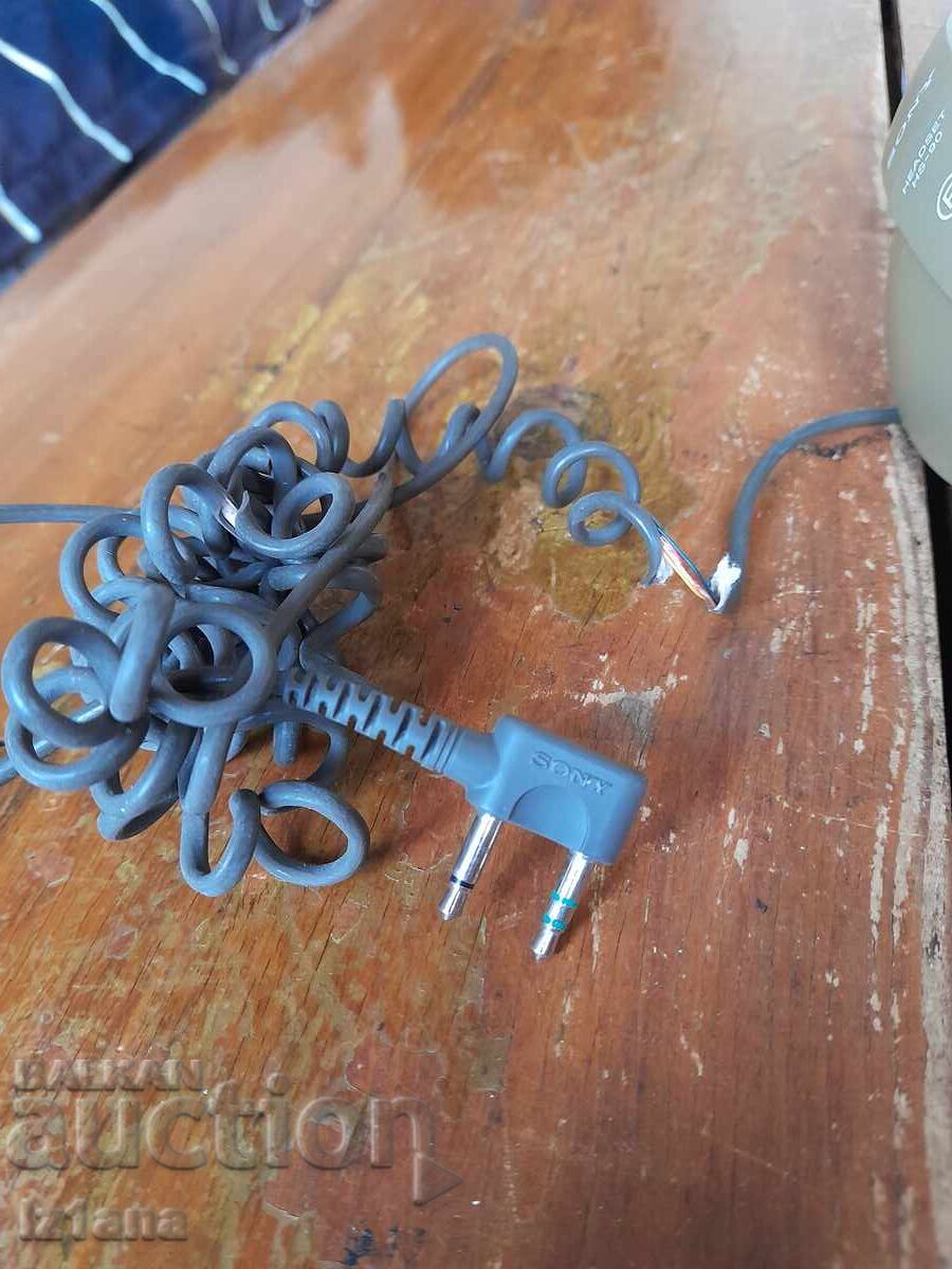 Căști Sony HS-90 vechi - 6 Căști Sony HS-90 vechi - 6