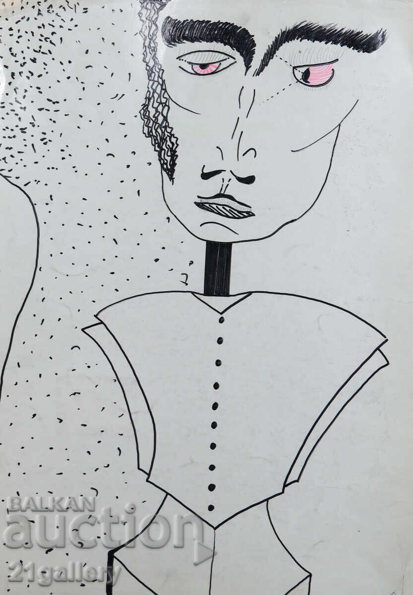 Alexander Velichkov (1951-) compoziție figurativă cu preț 180.00 BGN | € 92.03