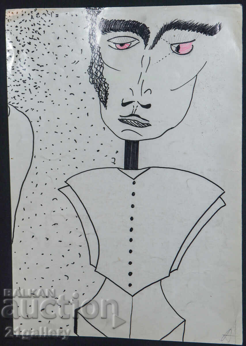 Licitație Alexander Velichkov (1951-) compoziție figurativă