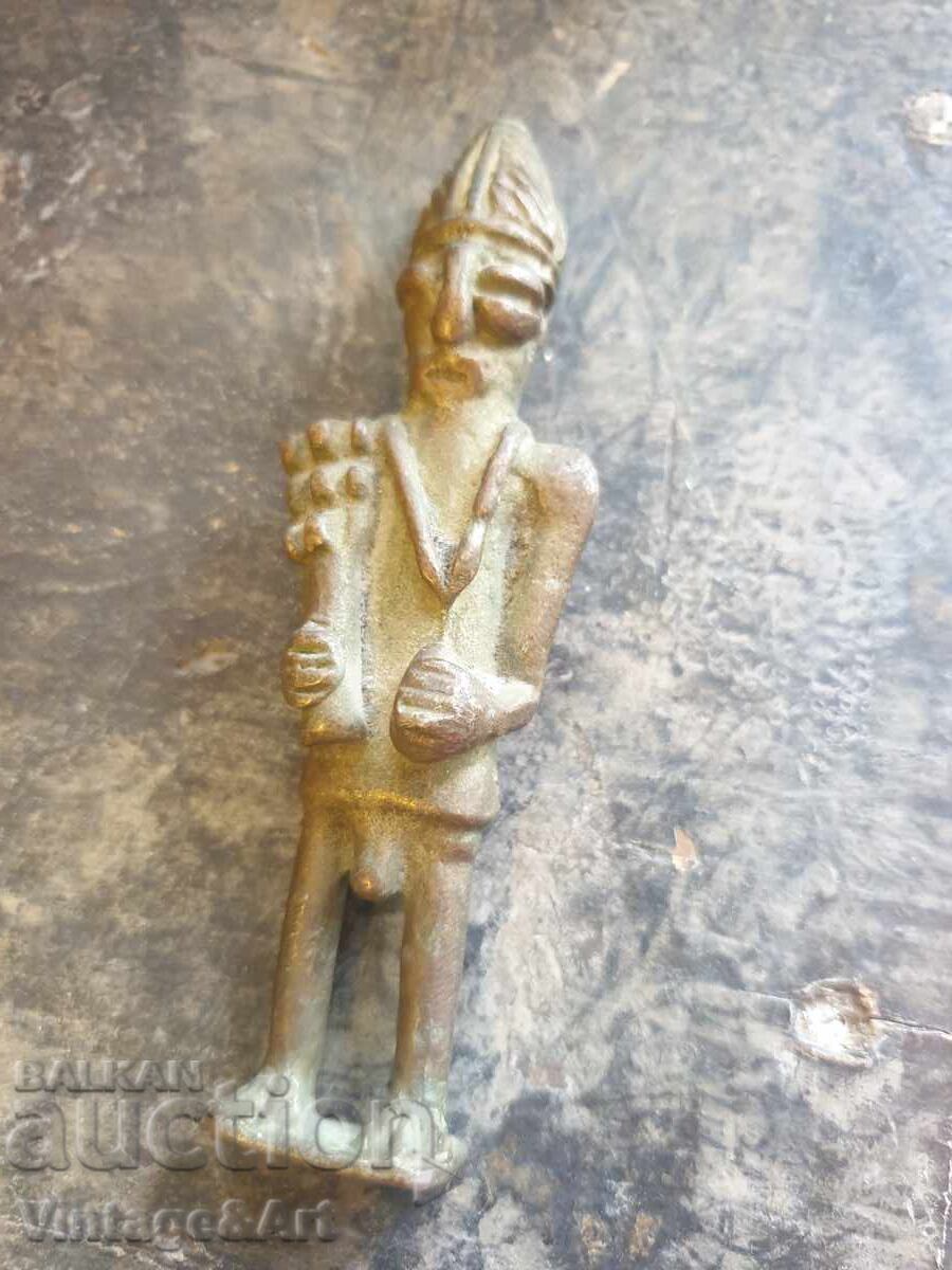 Miniatură Turnată Bronz Statuetă Motiv Antic cu preț 110.00 BGN | € 56.24