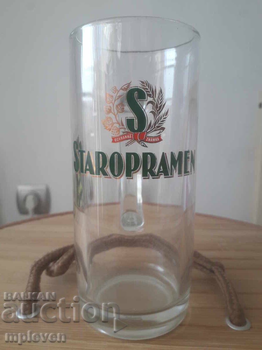 Staropramen 0.3 Beer Mug Staropramen 0.3 Beer Mug