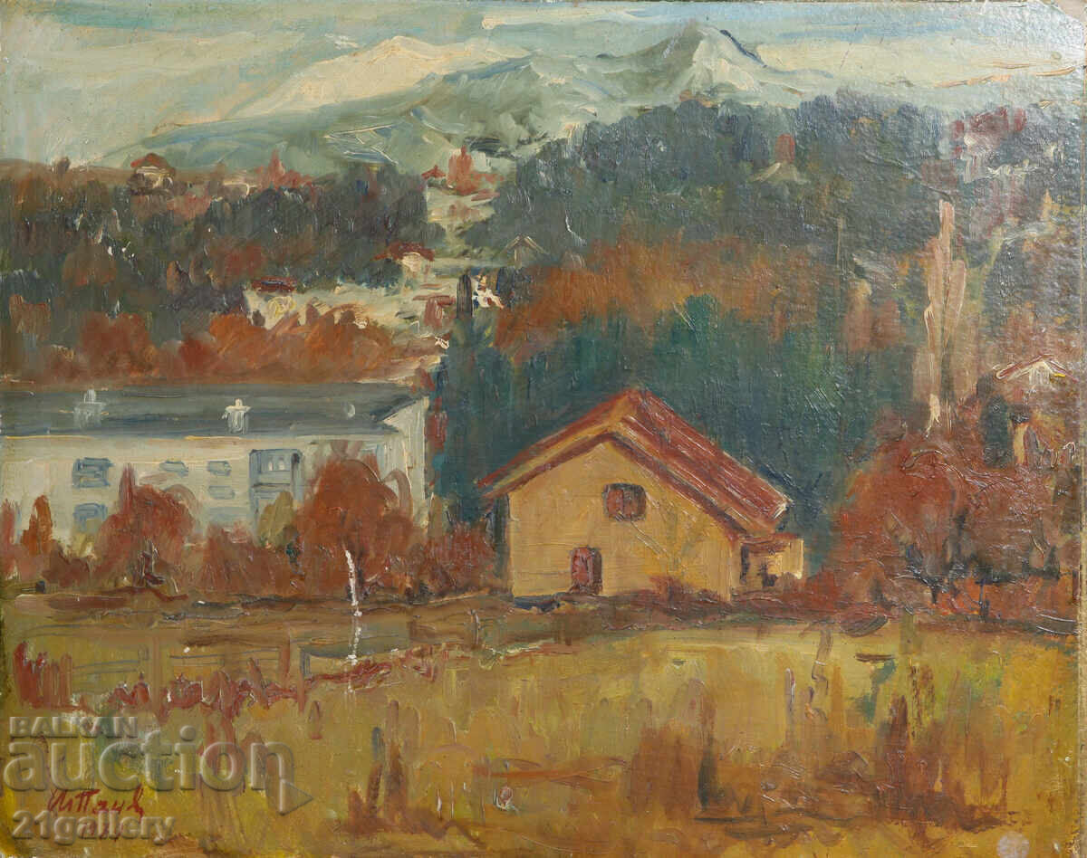 Ilcho Panayotov (1913-1993) Landscape / oil paints 1979 Ilcho Panayotov (1913-1993) Landscape / oil paints 1979