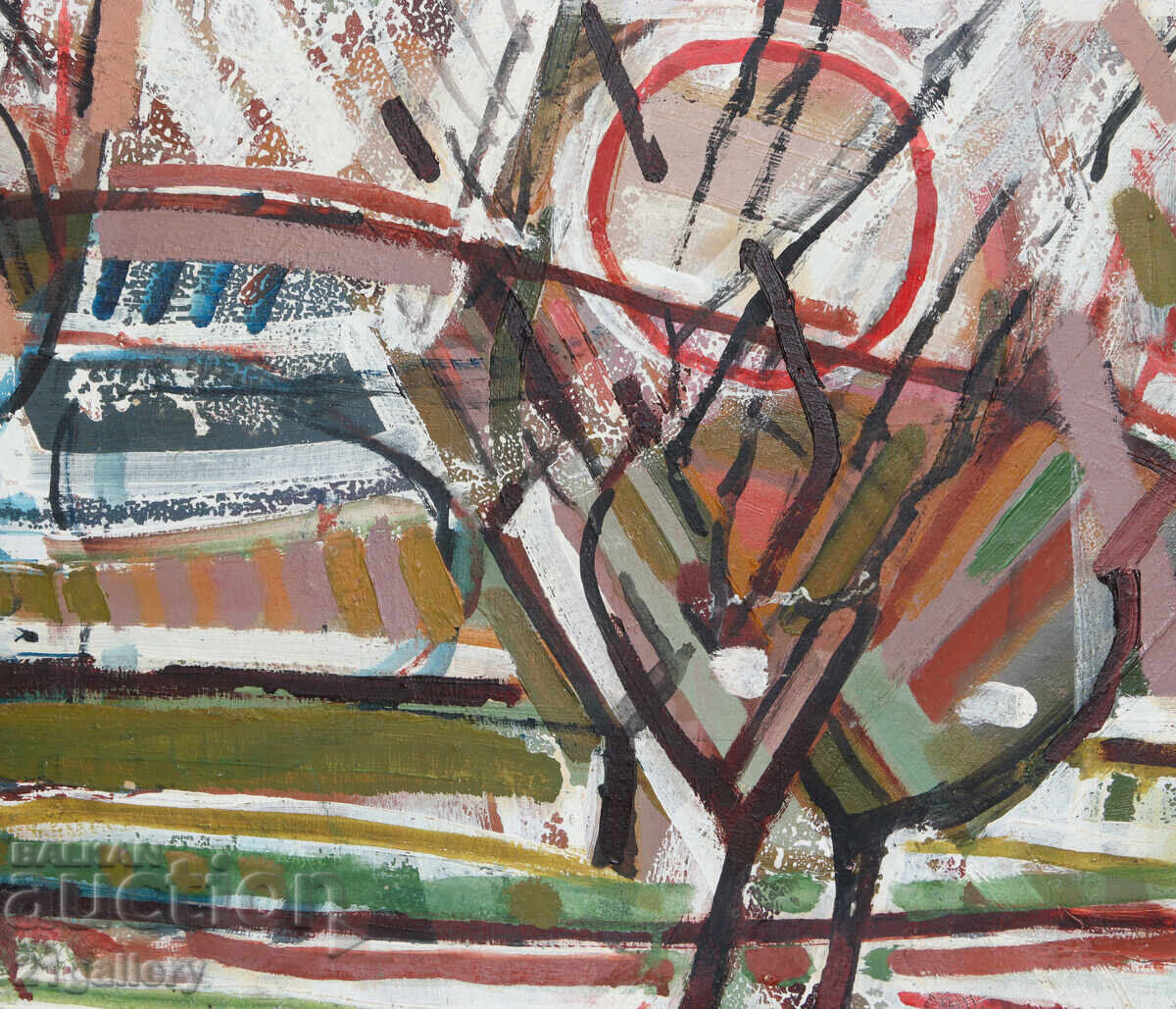 Panayot Apostolov Oil Paints Abstract Landscape - 6 Panayot Apostolov Oil Paints Abstract Landscape - 6