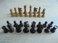 Set of old chess figures