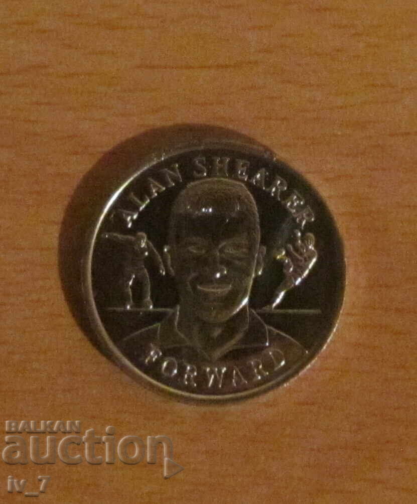 СУВЕНИРЕН ПЛАКЕТ на АЛЪН ШИЪРЪР