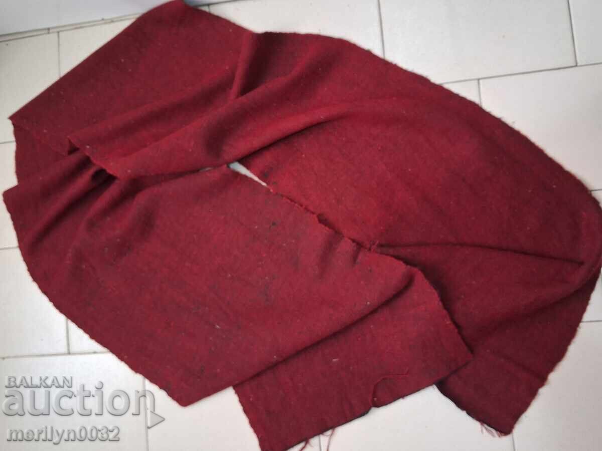 Δημοπρασία Χειροποίητη μάλλινη ζώνη αναγέννησης από παραδοσιακή φορεσιά