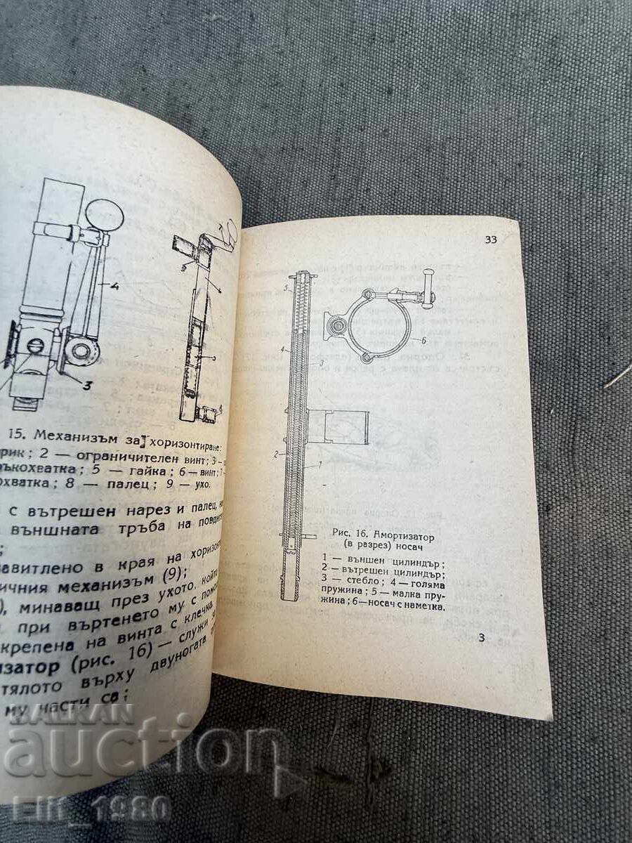 Auction  Instruction for 82 mm mortar (read the conditions)