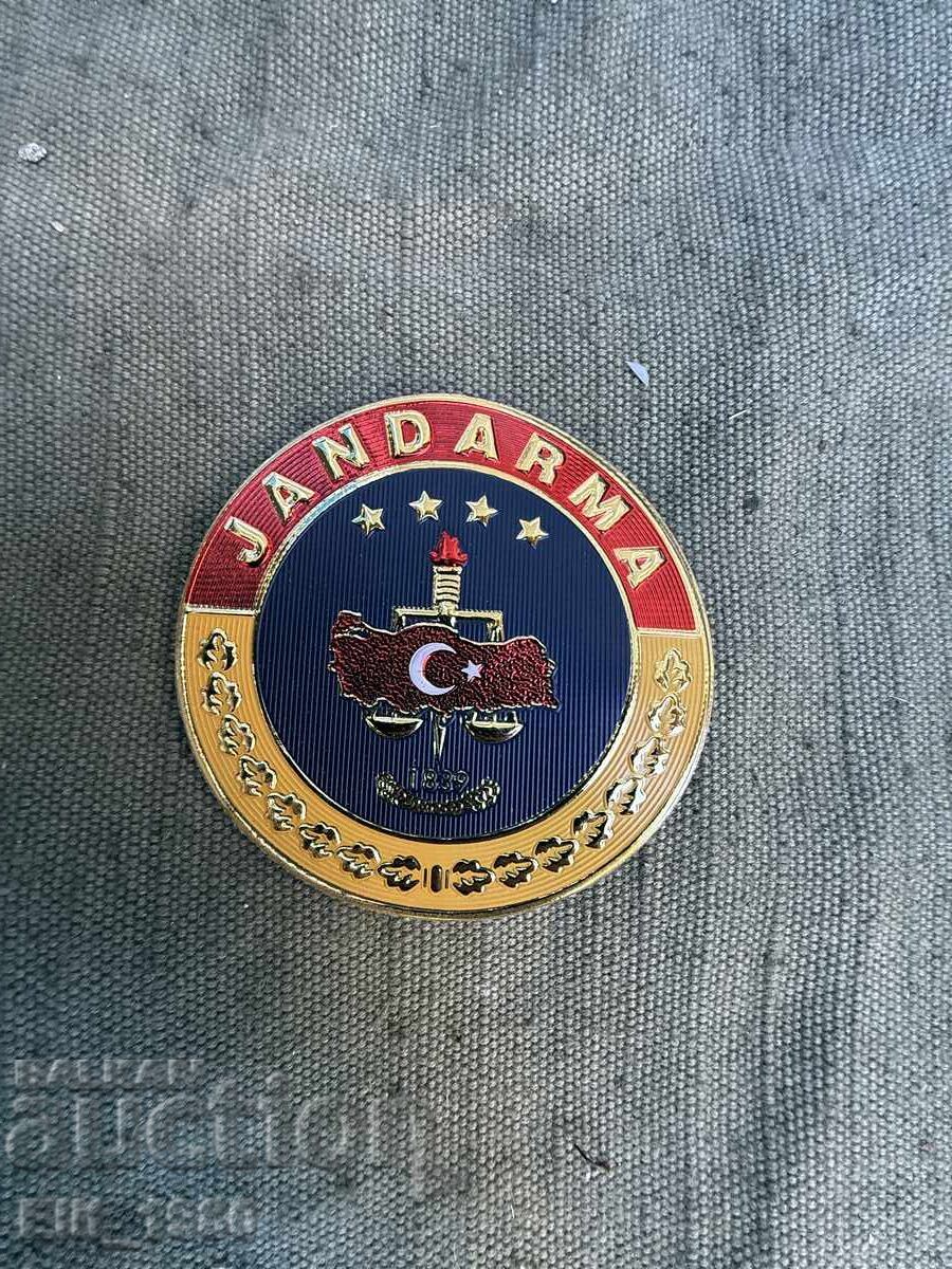 Нашивка жандармерия (турция)