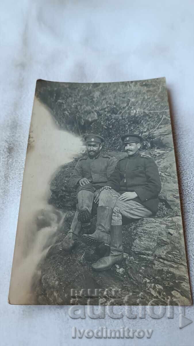 Φωτογραφία Δύο λοχίες στο μέτωπο 1916 Α' Π.Π