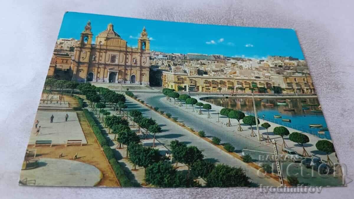 Postcard Msida The Parish Church St. Joseph Postcard Msida The Parish Church St. Joseph