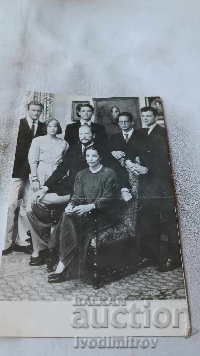 Photo by Simeon Saxe-Coburg with his family