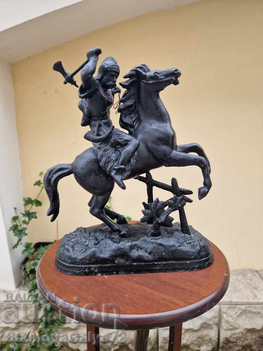 Σούπερ αντίκα αγγλική μεταλλική φιγούρα αγαλματίδιο