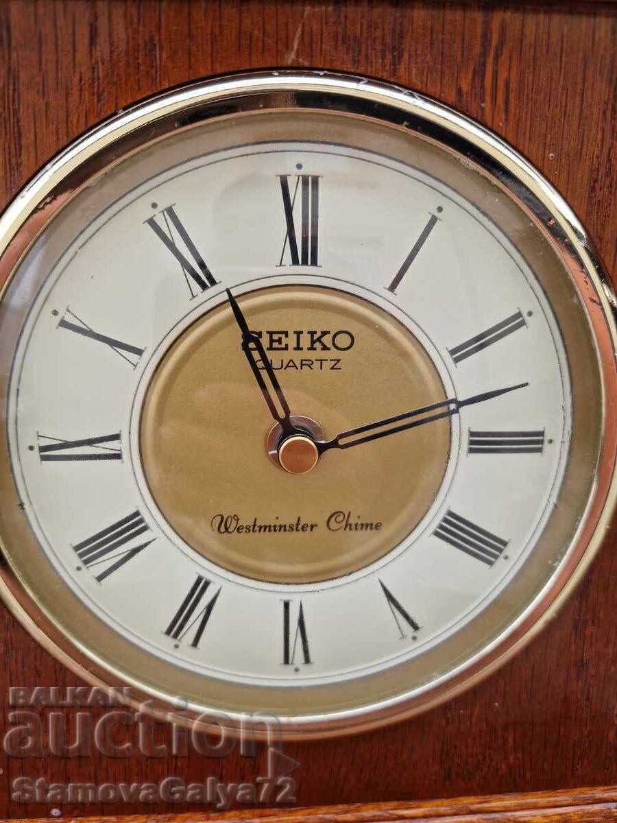 Licitație Ceas de masă antic de colecție Seiko rar Licitație Ceas de masă antic de colecție Seiko rar
