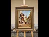 Wonderful antique master painting oil on canvas