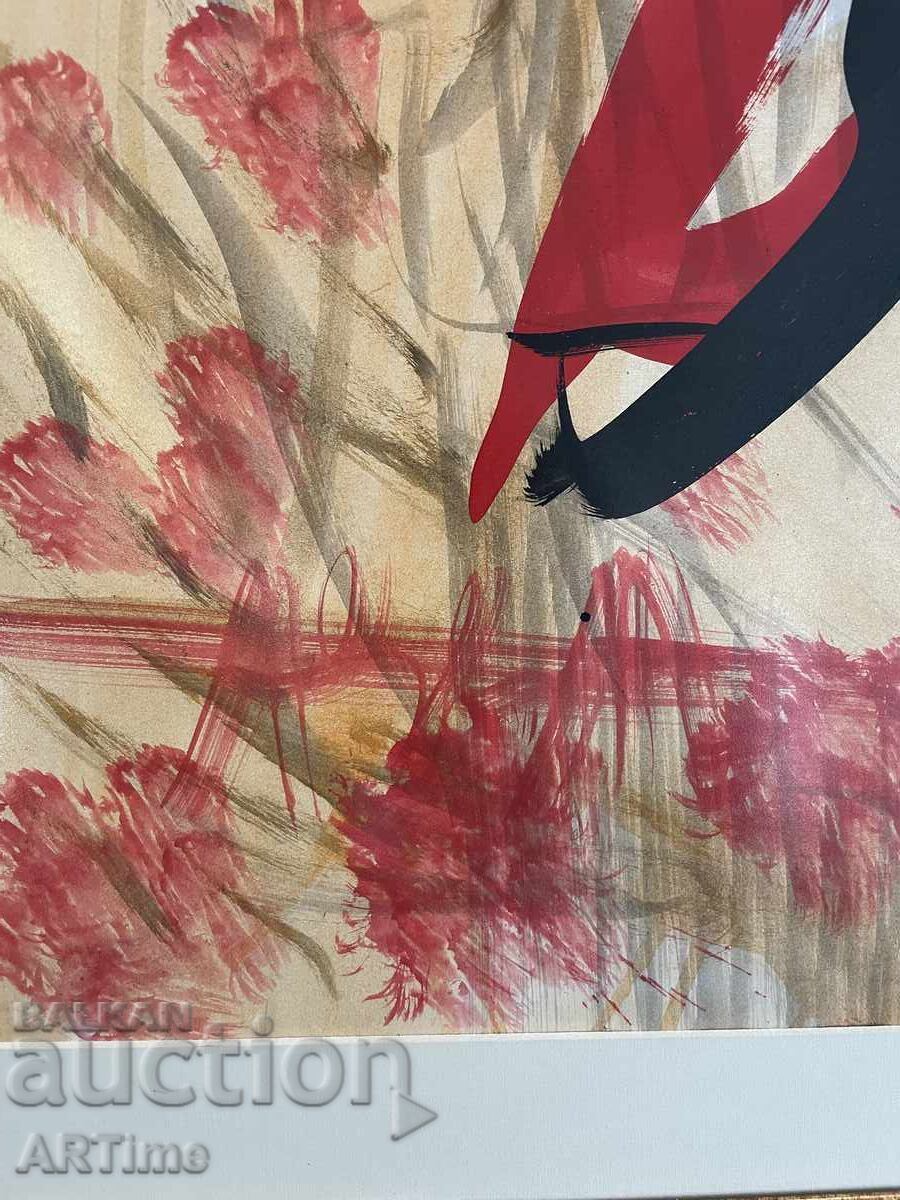 Auction  Assa beams painting