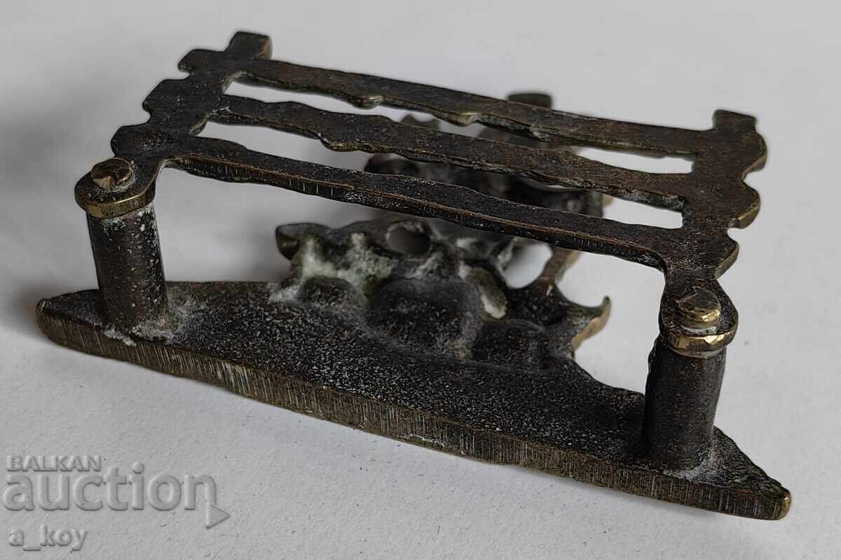 Massive Metal Napkin Holder - 6