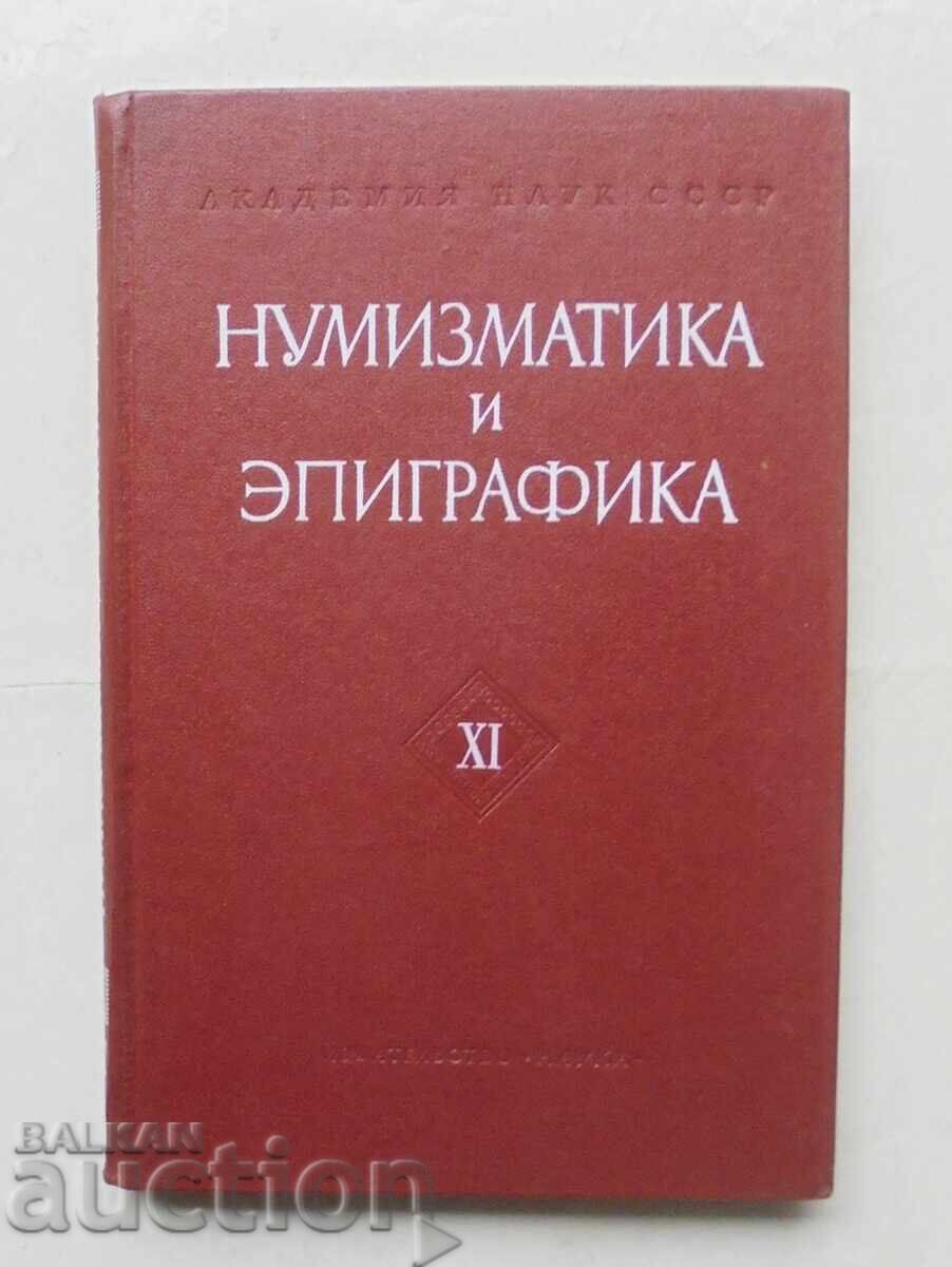 Numismatics and Epigraphy. Volume 11 1974 Numismatics and Epigraphy. Volume 11 1974