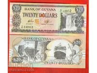 GUYANA GUYANA Emisiune de 20 USD - emisiune 2009 NOU UNC