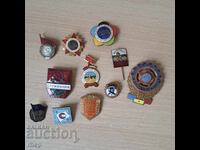 Лот значки емайл