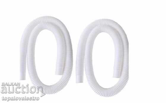 Set of 2 pool hoses, 32mm, 150cm, for Intex 330GP