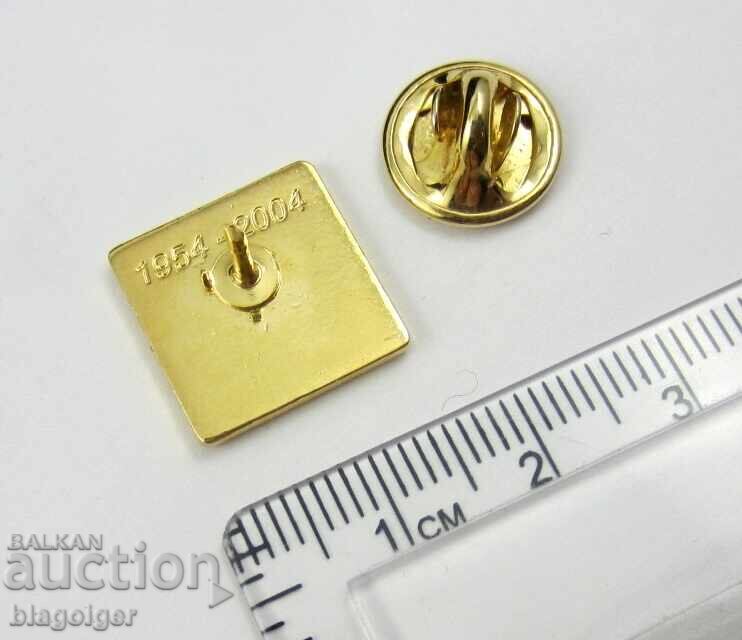 Auction  Football badge - UEFA - Jubilee badge - Official badge