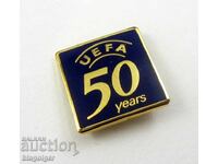 Emblemă de fotbal - UEFA - Emblema aniversară - Emblema oficială