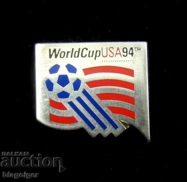 Σήμα ποδοσφαίρου - Επίσημο λογότυπο - Μουντιάλ - Παγκόσμιο Κύπελλο ΗΠΑ 94 με τιμή 6.99 BGN | € 3.57