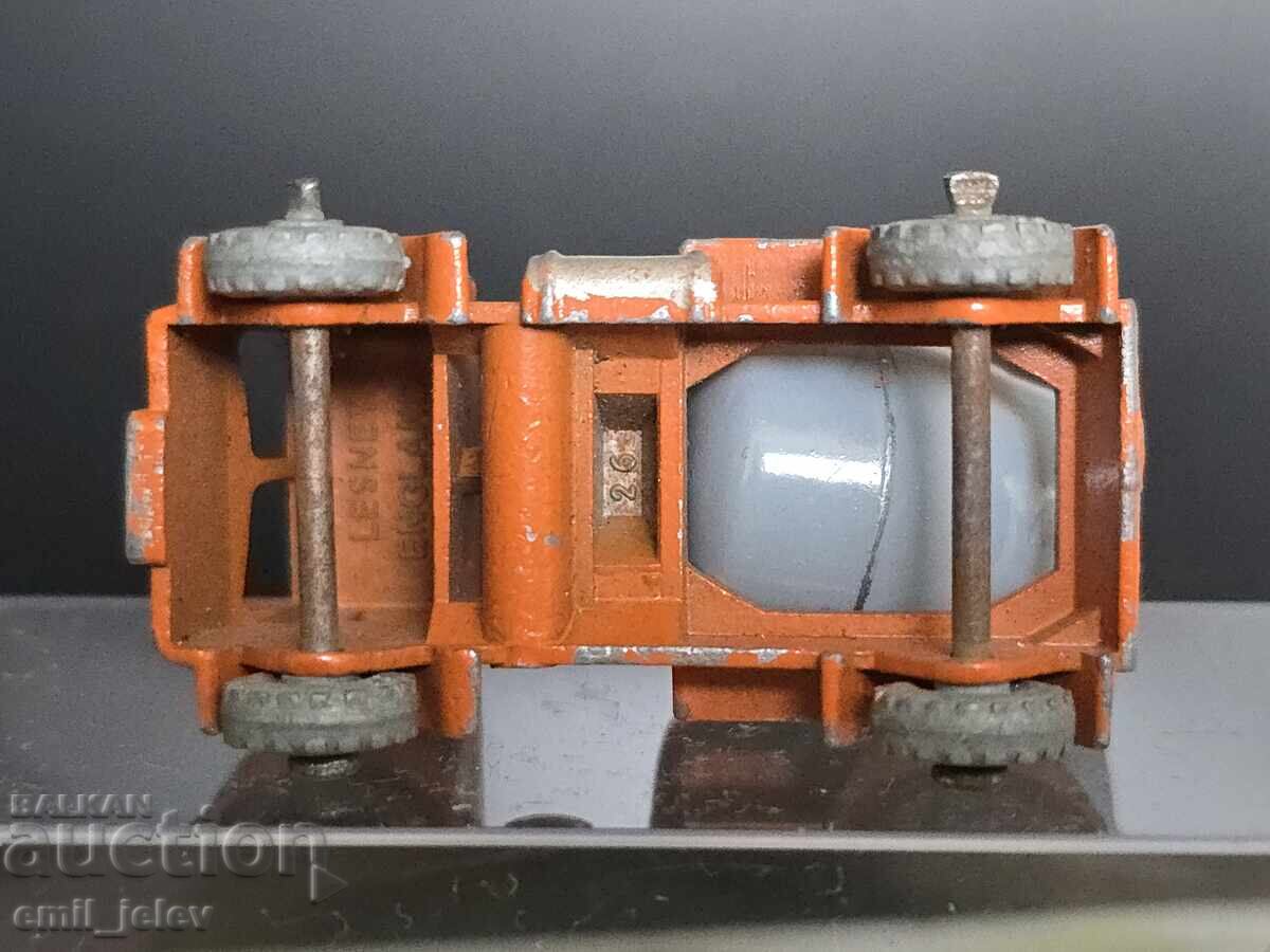 Matchbox LESNEY 26A ERF Cement Mixer 1956-1961 - 6