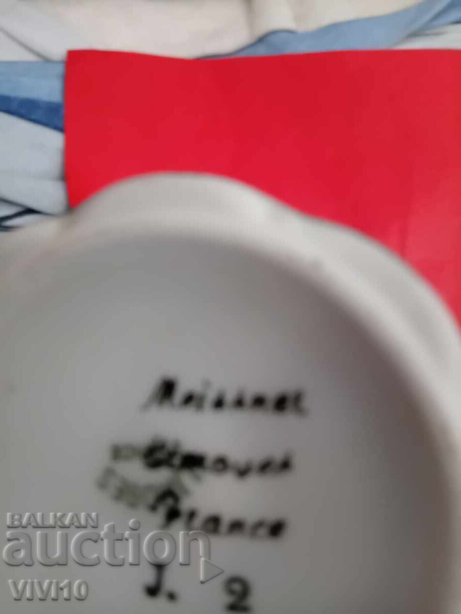 Livrarea Caniță veche din porțelan, Limoges 12cm