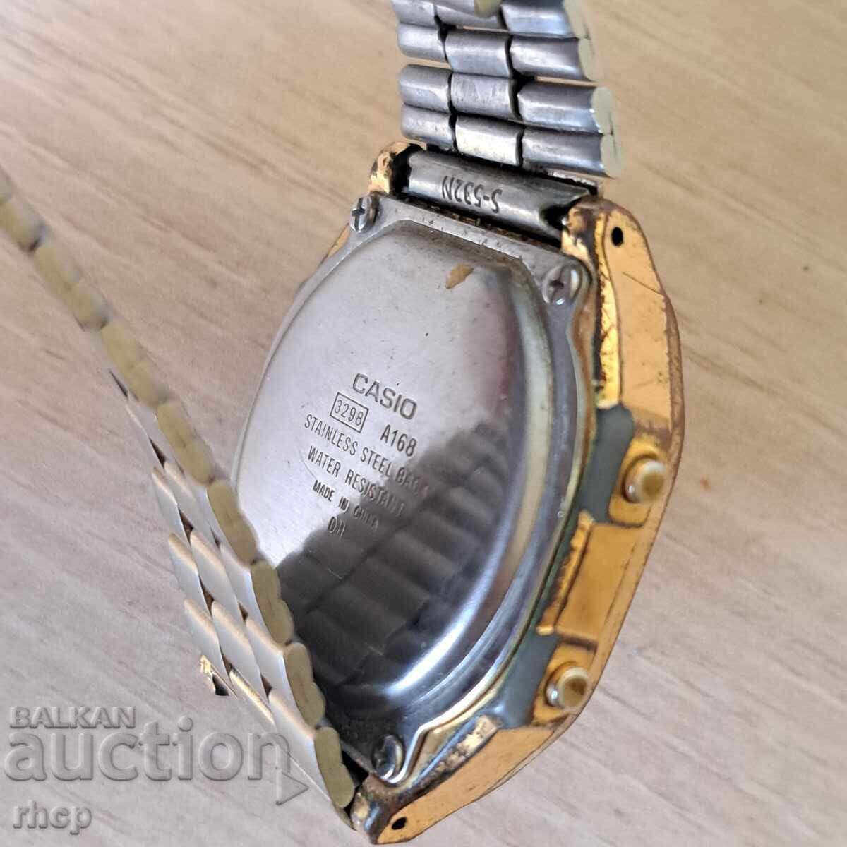 Δημοπρασία CASIO παλιό ηλεκτρονικό ρολόι λειτουργεί