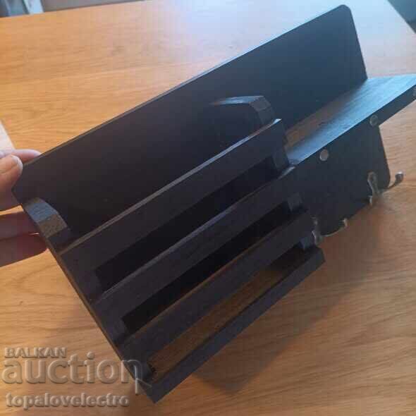 Кутия за ключове с 8 куки, рафт за съхранение, магнитен държ - 5