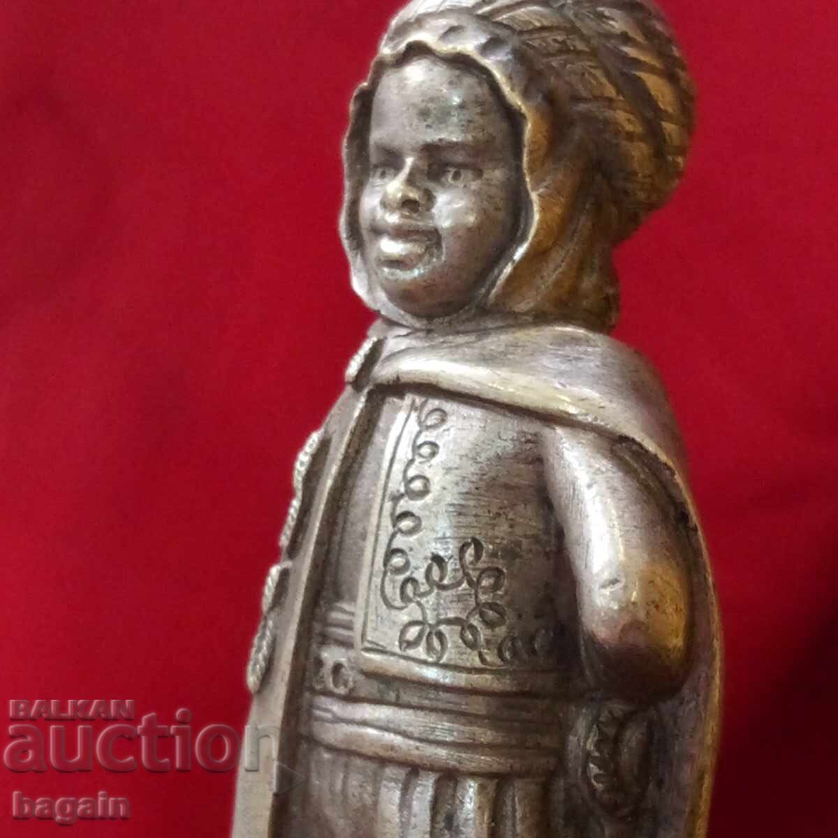 Бронзова статуетка. Топчия. - 5