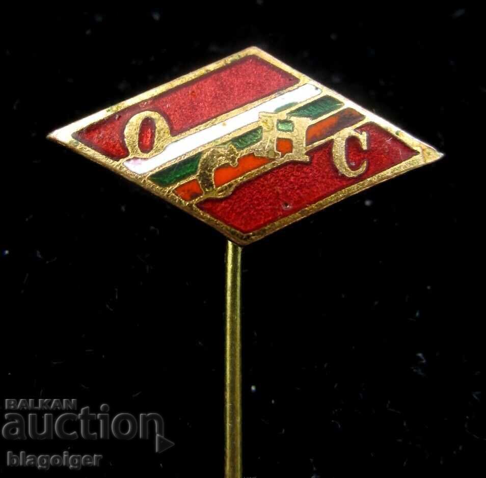 Σπάνιο σήμα - Γενική Ένωση του Λαϊκού Φοιτητικού Συνδέσμου - Πρώιμος σοσιαλισμός