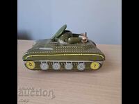 Tank old tin toy