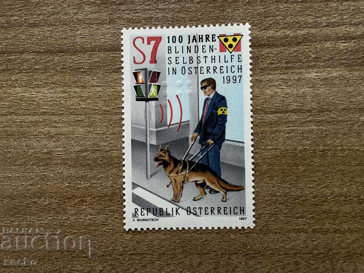 Αυστρία - 100 γρ. αυτοβοήθειας για τυφλούς στην Αυστρία (1997) MNH Αυστρία - 100 γρ. αυτοβοήθειας για τυφλούς στην Αυστρία (1997) MNH