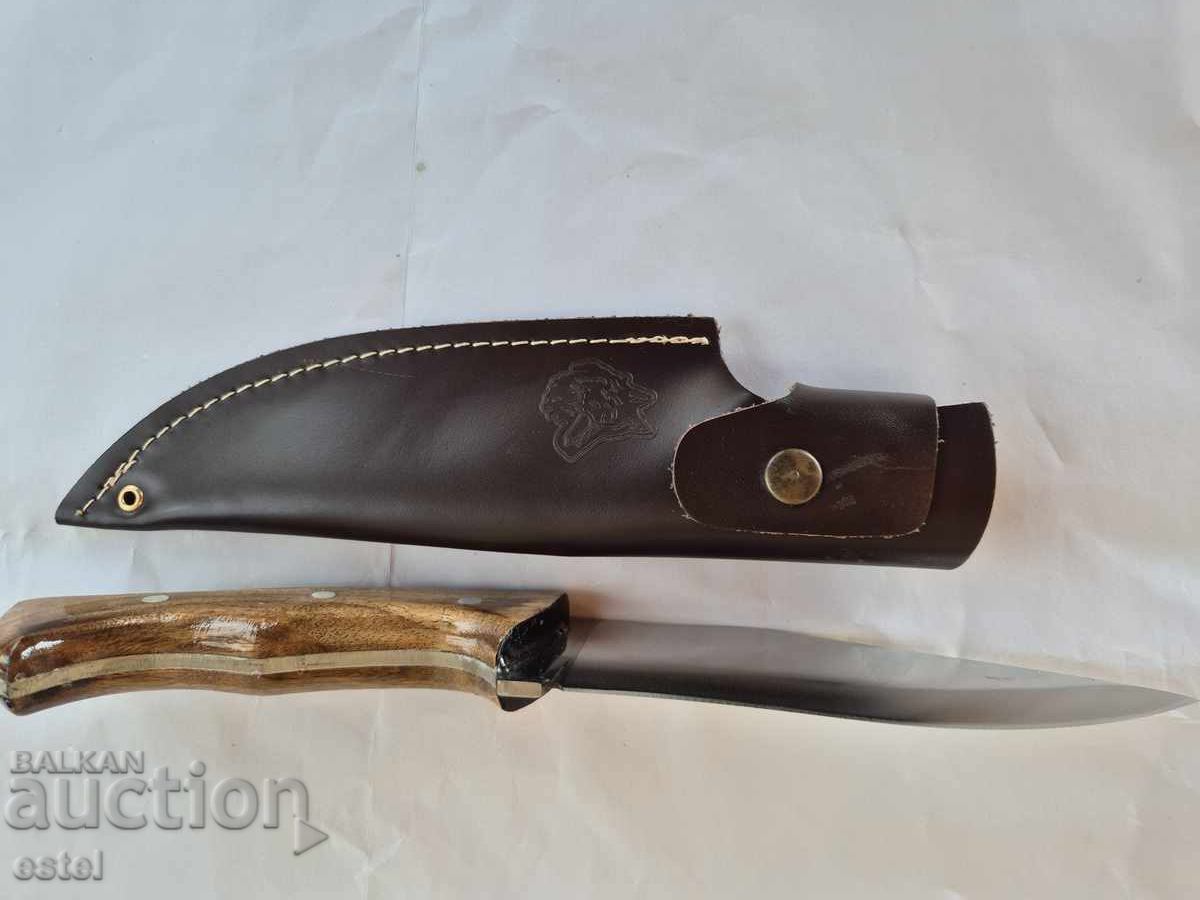 Μεγάλο κυνηγετικό μαχαίρι με θήκη - 5
