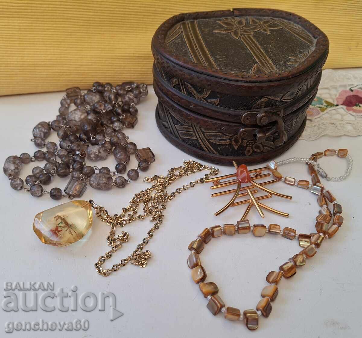 Ретро дървена кутия за бижута/разни дрънкулки - 6 Ретро дървена кутия за бижута/разни дрънкулки - 6