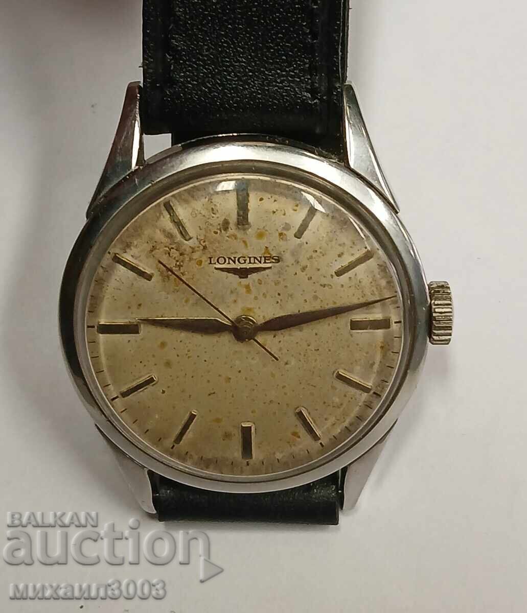 МЪЖКИ СТОМАНЕН РЪЧЕН ЧАСОВНИК LONGINES