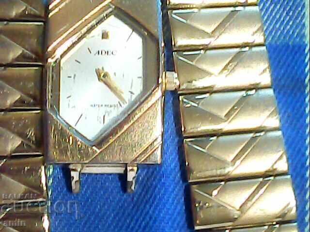 3 gold-plated watches, working, no batteries - 6