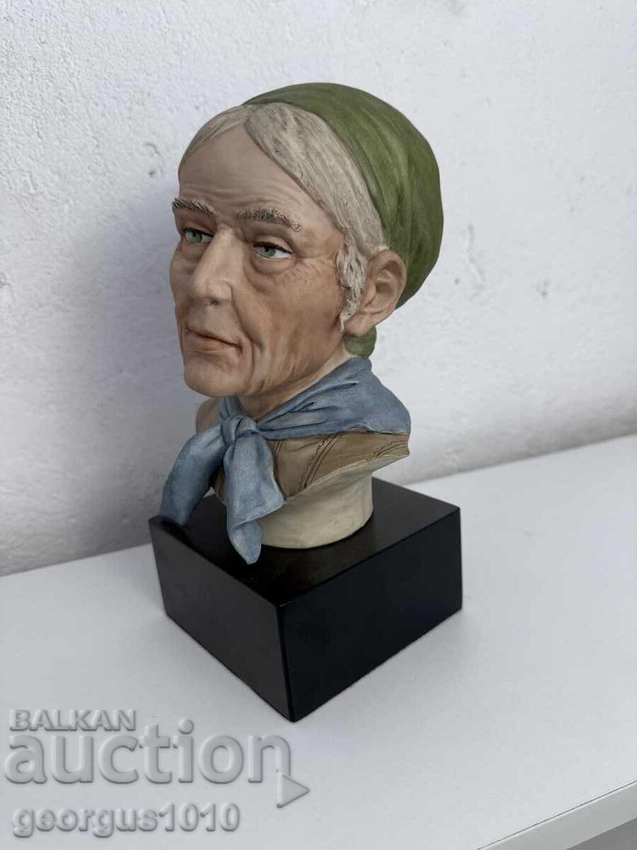 Πορσελάνινη προτομή Capodimonte №7567