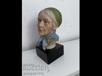 Bust din porțelan Capodimonte №7567
